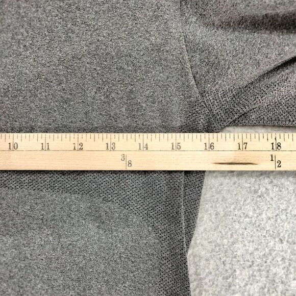 Zyia Active Athletic Compression Tee Wmns M Gray Long Sleeve Thumbholes Stretch - Picture 6 of 11